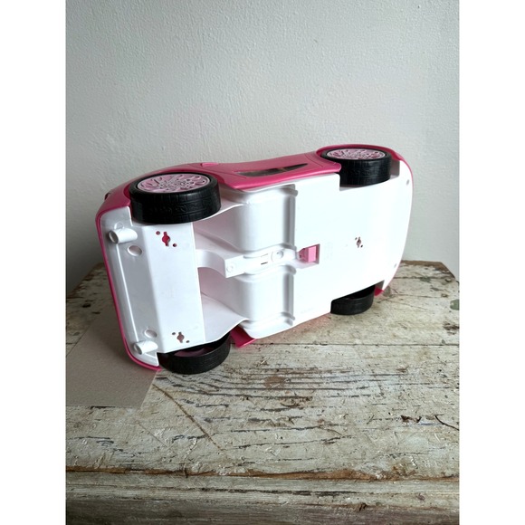 Barbie Glam Pink Galaxy Convertible Toy Car, Used, Custom - Picture 7 of 9